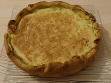 Tarte amandine aux pommes et pointe de cannelle