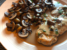 Escalopes de dinde aux champignons gourmandes