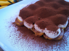 Tiramisu au chocolat blanc