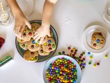 Cookies aux M&M's maison