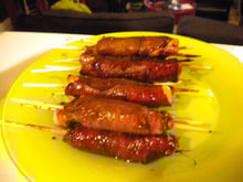 Brochettes bœuf fromage