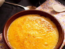 Crème catalane au sucre caramélisé