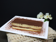 Mousse au chocolat blanc façon tiramisu