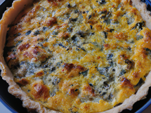 Quiche au roquefort