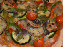 Pizza végétarienne