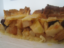 Tarte aux pommes hollandaise (Dutch apple pie)