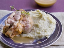 Ris de veau, purée de fenouil et beurre de pastis