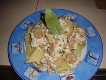 Pasta ricotta et champignons