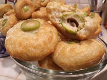 Bouchées surprise au thon et aux olives