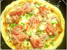 Pizza à la pôele