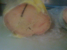 Foie gras truffé mi cuit au torchon