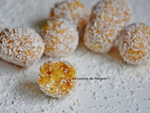 Boule aux noix de cajou et caramel vegan