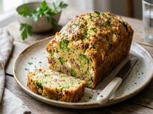 Cake aux brocolis et au feta