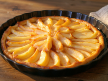 Tarte aux pommes fondante à pâte sablée