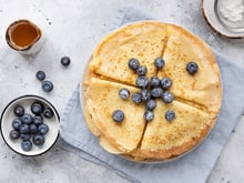 "J'ai testé la recette, elle est géniale et les crêpes sont supers !" : Voici notre recette de crêpes sans oeufs !