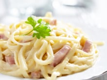 Pâtes à la carbonara