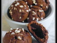 Chouquettes au chocolat et fève tonka