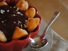 Charlotte au chocolat onctueuse