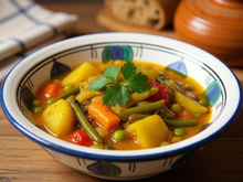 Tajine de légumes traditionnel