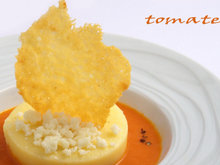 Fromage de Brebis dans tous ses états, polenta et tomate