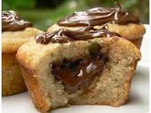 Muffins banane et Nutella