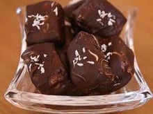 Chocolats cœur praliné croustillant