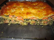 Lasagnes de saumon aux épinards