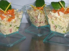 Verrines au taboulé