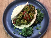 Falafels de chou kale