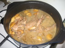 Faisan aux pommes et au cidre