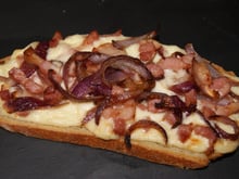 Tartines alpines (toast)