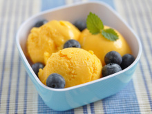 Sorbet à la mangue