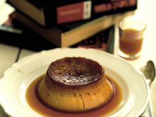 Flan aux brugnons