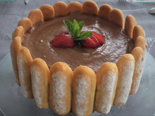 Charlotte au chocolat facile
