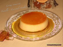 Crème renversée vanille - caramel de Pinson