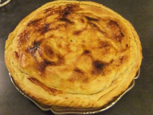 Tourte pomme et banane