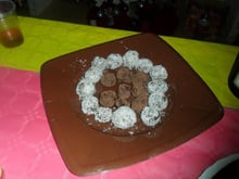Truffes au chocolat alcoolisées