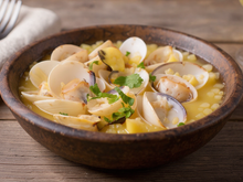 Amandes de mer à la marinière