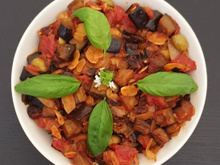 Caponata d'aubergines à la Sicilienne