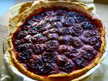 Tarte d'été aux quetsches