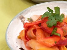 Salade de carottes à l'orientale