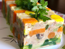 Terrine de poissons aux petits légumes