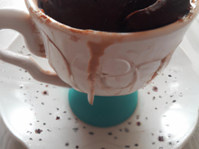 Mug cake choco