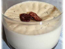 Panna cotta Rhum-raisins