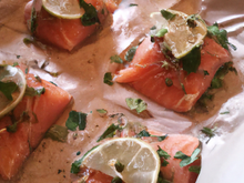 Saumon en papillotes maison