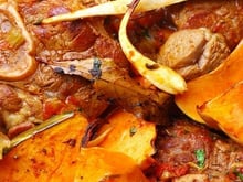 Osso buco d'automne à la courge
