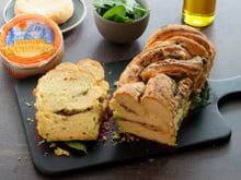Babka aux herbes et au munster Ermitage