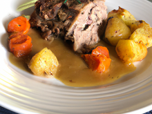 Rôti de veau au porto