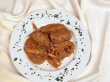 Poulet aux langoustines rapide