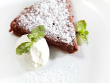 Fondant au chocolat et caramel maison